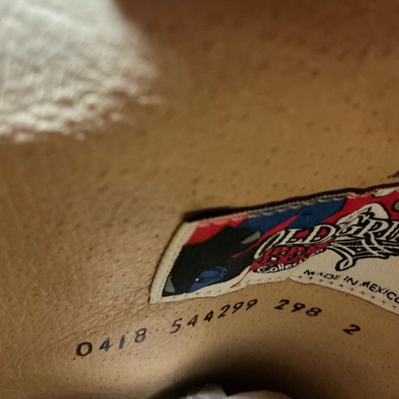 Old Gringo Tan Fringe Western Boots New no box Size 8.5 - Picture 3 of 5